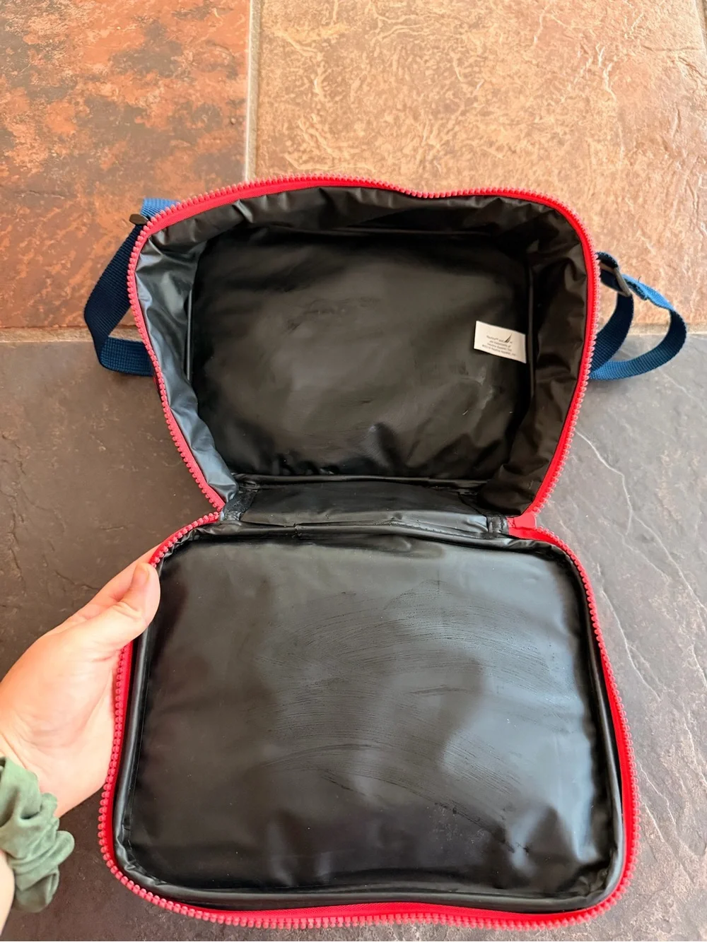 Nautica Lobster Print Lunch Box